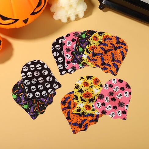25 Pcs Adhesive Patches for Libre 2 & Libre 3, Halloween Designs Breathable Non-Woven Fabric Over Patches Waterproof Sensor Covers Adhesive Stickers (5 Styles) in Saudi Arabia