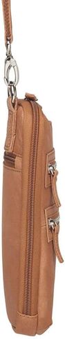 Gun Tote'n Mamas Crossbody Essential Concealed Carry Tumbled Leather GTM-109 Tan in Saudi Arabia