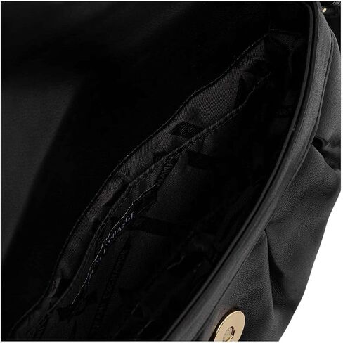 Armani Exchange Women's Paige Mini Clutch Sea Salt , Black, One Size in Kuwait