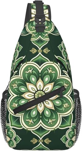 Southwestern Arizona Tribal Crossbody Shoulder Bag,Boho Travel Hiking Daypack Chest Bag Backpack for Women Men in Saudi Arabia