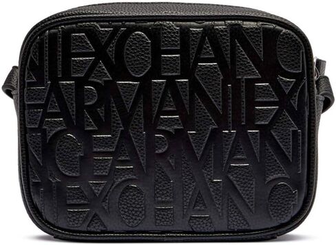 Armani Exchange Women's Paige Crossbody Small Bag Black, Black, One Size in Kuwait