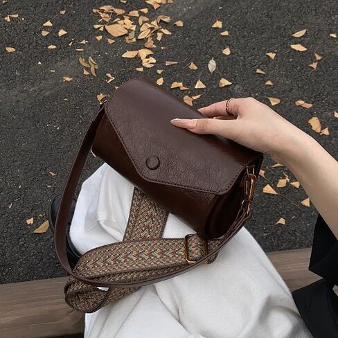 crossbody bags for women Small Leather mini Purse Retro Hobo Shoulder Handbag in Kuwait