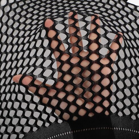 Sibba Mesh Tops Long Sleeve Fishnet Blouse Lingerie Bikini Cover Up Blouse | Honeycomb Mesh See Through Top Women in Kuwait