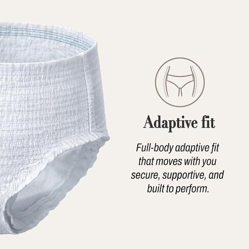 Made for Living The Bring It On Adult Pull Ups for Women & Men – Full Body Stretch Absorbent Underwear with Leak Protection, Odor Control & Up to 8 Cups Absorbency Day & Night - XL 20 Count in Saudi Arabia
