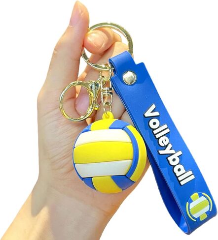 Tennis Keychain Set - Ball Purse Charms,Sports Backpack Keyrings for Tennis and other balls Lovers, Bag Accessories in Saudi Arabia