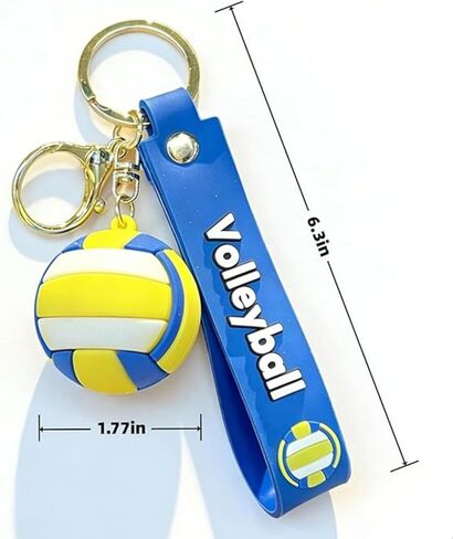 Tennis Keychain Set - Ball Purse Charms,Sports Backpack Keyrings for Tennis and other balls Lovers, Bag Accessories in Saudi Arabia