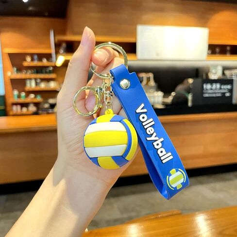 Tennis Keychain Set - Ball Purse Charms,Sports Backpack Keyrings for Tennis and other balls Lovers, Bag Accessories in Saudi Arabia