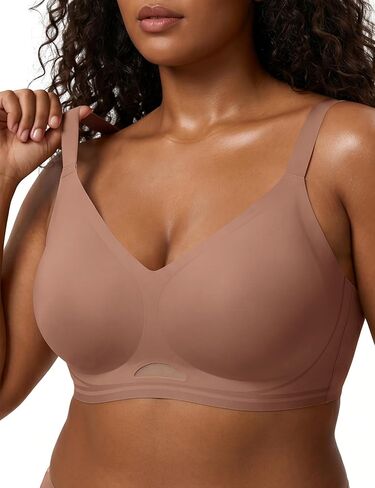 Jelly Bra Wireless Minimizer Bra for Women Seamless Full Coverage Invisible No Underwire Push Up Bralette in Kuwait
