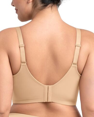 HSIA Bras for Women Minimizer Full Coverage Seamless Plus Size Longline Unlined Underwire Back Smoothing Bra, Beige 36G in Saudi Arabia