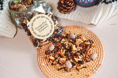 Winter Simmering Potpourri Kit – 10 Mini Bags of All-Natural Stove Top Scent Mix, Dried Fruit & Spice Blends for Cozy Home Fragrance, Set for Christmas, Mother’s Day & Housewarming in Saudi Arabia