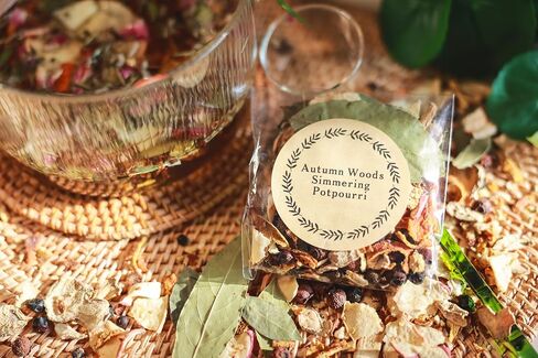 Winter Simmering Potpourri Kit – 10 Mini Bags of All-Natural Stove Top Scent Mix, Dried Fruit & Spice Blends for Cozy Home Fragrance, Set for Christmas, Mother’s Day & Housewarming in Saudi Arabia