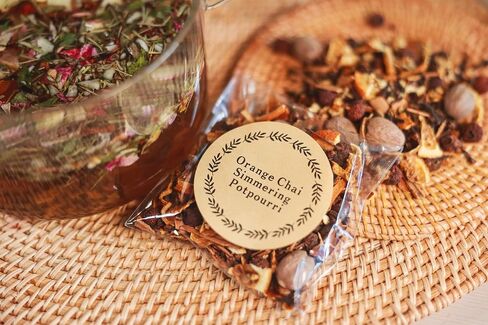 Winter Simmering Potpourri Kit – 10 Mini Bags of All-Natural Stove Top Scent Mix, Dried Fruit & Spice Blends for Cozy Home Fragrance, Set for Christmas, Mother’s Day & Housewarming in Saudi Arabia