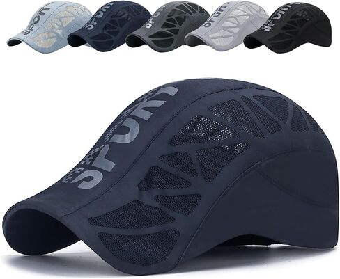 Breathable Sport Cap, Quick Dry Hiking Cap for Men and Women, Adjustable Fit, Breathable Hats for Men for Hiking and Fishing in Kuwait