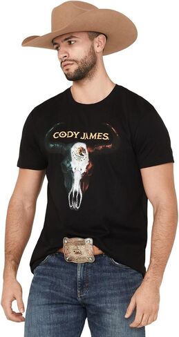 Cody James Men's Men'S Pride Short Sleeve Graphic T-Shirt - CJSP25T6-BLK US in Saudi Arabia