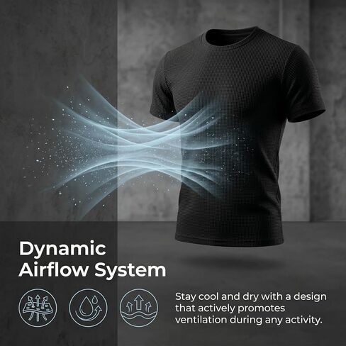 Men's Casual Knit T-Shirt Crew Neck Short Sleeve Stylish Pullover Top in Kuwait