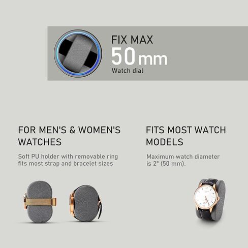 Watch Winder for Automatic Watches, Ultra Quiet Motor for 4 Watches with LED Lights, Automatic Watch Winder with 4 Rotation Modes in Saudi Arabia