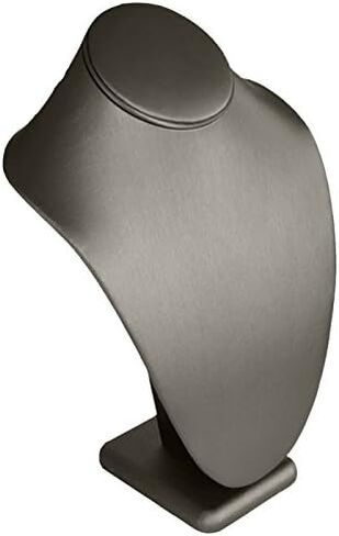 Steel Grey Medium Jewelry Necklace Bust ~ 7.5" Tall in Saudi Arabia