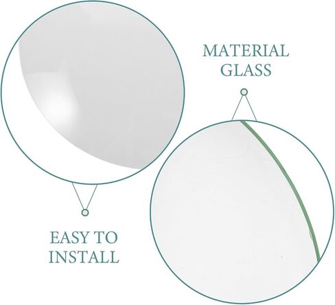 Convex Clock Glass Dome Cover 6-inch Round Glass Replacement for Wall Clocks DIY Repair Spare Part in Saudi Arabia