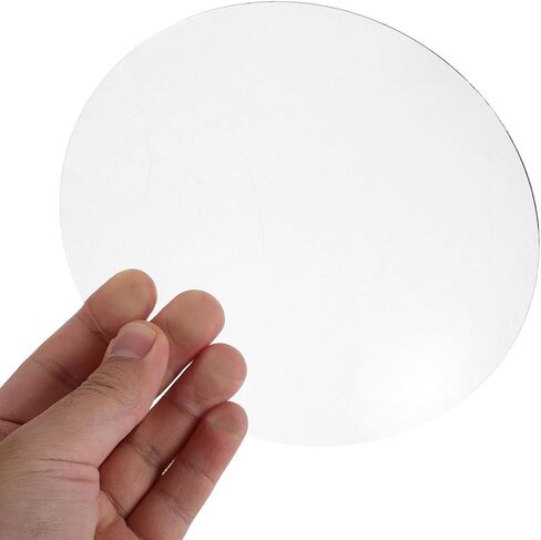Convex Clock Glass Dome Cover 6-inch Round Glass Replacement for Wall Clocks DIY Repair Spare Part in Saudi Arabia