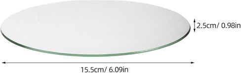 Convex Clock Glass Dome Cover 6-inch Round Glass Replacement for Wall Clocks DIY Repair Spare Part in Saudi Arabia