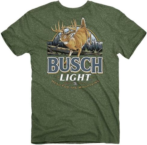 JEDCo Busch Light T-Shirt | Outdoor Adventure Designs in Saudi Arabia