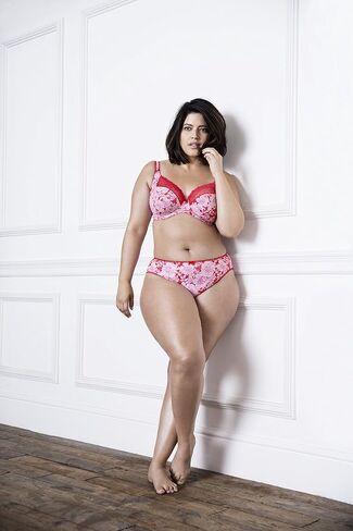 Elomi Kim Underwire Stretch Lace Plunge Bra Bra in Kuwait