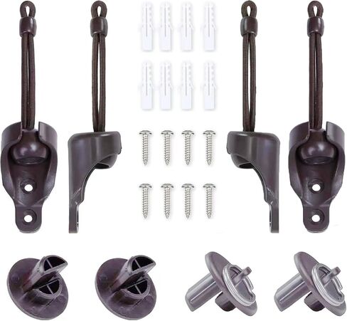 Universal Sunshade Replacement kit Bungee Jumping kit, Sunshade Strap, Weather Resistance, Compatible with Coolaroo Exterior Roller Blinds, Outdoor louvers, and Outdoor Roller Blinds in Kuwait