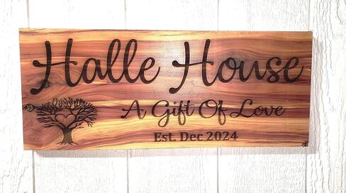 Personalized Rustic Wood Sign – Cabin, Lake House, Cottage, or Man Cave Decor Family Name or Anniversary in Saudi Arabia