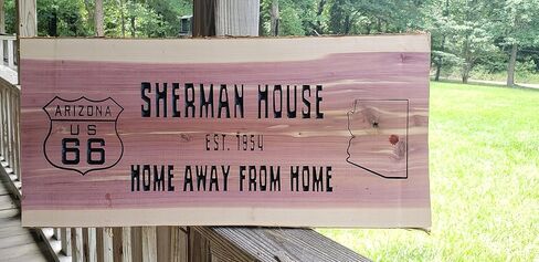 Personalized Rustic Wood Sign – Cabin, Lake House, Cottage, or Man Cave Decor Family Name or Anniversary in Saudi Arabia
