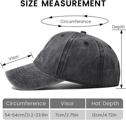 Plam Trees Hats Embroidered Washed Cotton Baseball Cap for Men Women Distressed Black Snapback Baseball Hat Adjustable in Kuwait