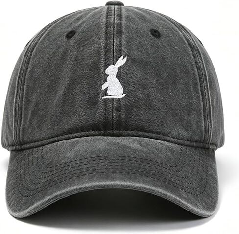 Plam Trees Hats Embroidered Washed Cotton Baseball Cap for Men Women Distressed Black Snapback Baseball Hat Adjustable in Kuwait
