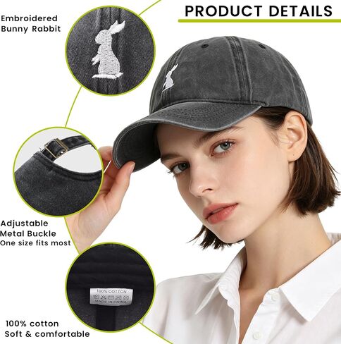 Plam Trees Hats Embroidered Washed Cotton Baseball Cap for Men Women Distressed Black Snapback Baseball Hat Adjustable in Kuwait
