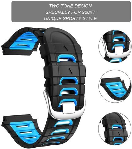 For Garmin Forerunner 920XT Band Soft Silicone Strap for 920XT Replacement Watch Band for Men Women Smart Watch Band in Kuwait