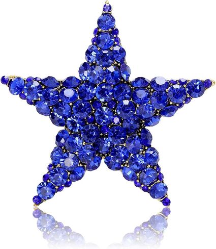 Star Brooches and Pins for Women Shawl Pins Rhinestone Brooch Rhinestone Jewelry Christmas Gifts in Kuwait