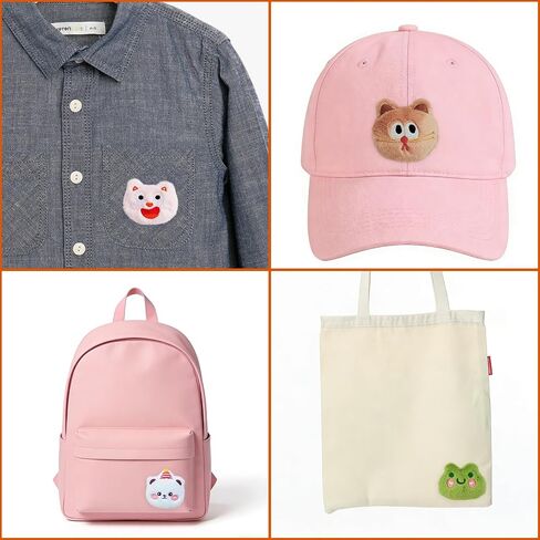 24PCS Goodie Bags Stuffers Plush Cute Pins for Backpacks Decorations Hat Clothes Accessories Valentine's Gift Bulk Birthday Return Gifts. in Saudi Arabia