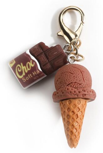 Ice Cream and Chocolate Keychain Summer Sweet Treat Keycharm for Women Perfect Dessert Lover Gift Keyring for Keys in Saudi Arabia