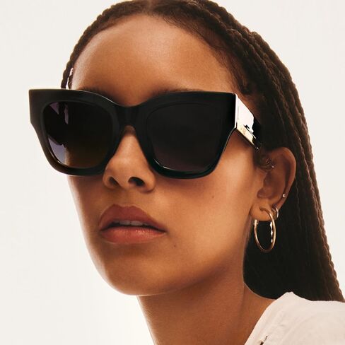 QUAY Women's By The Way Aviator Sunglasses in Saudi Arabia