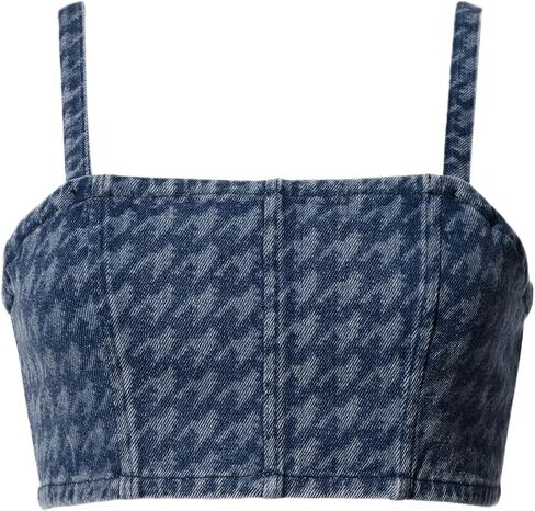 Perfect Moment Denim Houndstooth Bralette in Saudi Arabia