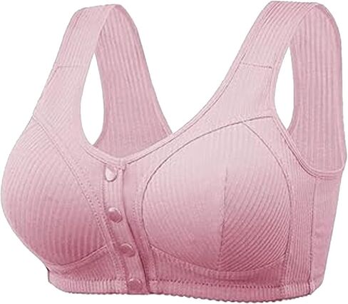 Front Closure Bras for Women No Underwire Comfortable Full Coverage Front Closure Bralettes Wireless Wirefree Everyday Bras in Saudi Arabia