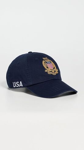 POLO RALPH LAUREN Men's United States of America Classic Twill Baseball Cap in Kuwait
