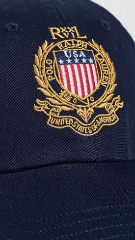 POLO RALPH LAUREN Men's United States of America Classic Twill Baseball Cap in Kuwait