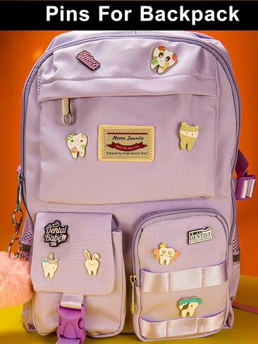 16-Piece Cute Dental Enamel Pins – Adorable Dentist Pins for Dentists, Dental Students & Enthusiasts – Fun and Creative Gift Idea in Saudi Arabia