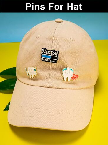 16-Piece Cute Dental Enamel Pins – Adorable Dentist Pins for Dentists, Dental Students & Enthusiasts – Fun and Creative Gift Idea in Saudi Arabia