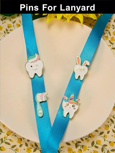16-Piece Cute Dental Enamel Pins – Adorable Dentist Pins for Dentists, Dental Students & Enthusiasts – Fun and Creative Gift Idea in Saudi Arabia