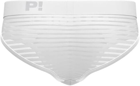 Pump! Whisper White Brief - Men's Underwear Briefs, Low Rise Boys Briefs, Waistband Men's Brief, Micro Mesh Fabric in Saudi Arabia