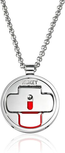 KUKEY Original Eyewear Pendant Necklace, Global Exclusive Pioneer Design, Watch-Grade 18K Gold Plating, Adjustable Chain, Universal for Holding Sunglasses, Reading Glasses, AI Glasses & Wireless Mic in Kuwait