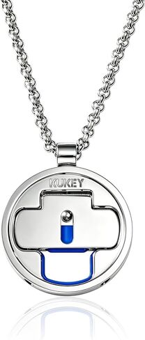 KUKEY Original Eyewear Pendant Necklace, Global Exclusive Pioneer Design, Watch-Grade 18K Gold Plating, Adjustable Chain, Universal for Holding Sunglasses, Reading Glasses, AI Glasses & Wireless Mic in Kuwait