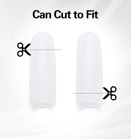 20 Pcs Thumb Protector, Gel Waterproof Thumb Covers for Wounds, Eczema | waterproof thumb covers for wounds silicone thumbs protector pottery finger nail cover gel protectors in Saudi Arabia