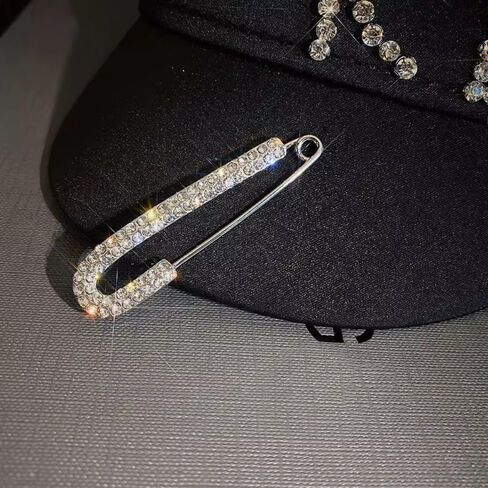 3pcs Full Diamond Brooch Female Fashion Temperament Coat Suit Fixed Pin Fashion Shawl Buckle in Kuwait