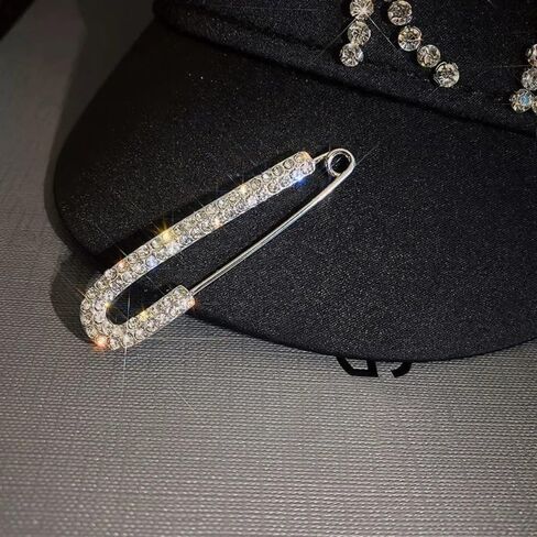 3pcs Full Diamond Brooch Female Fashion Temperament Coat Suit Fixed Pin Fashion Shawl Buckle in Kuwait
